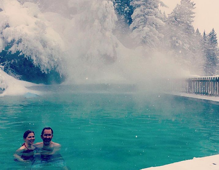 hot springs in winter